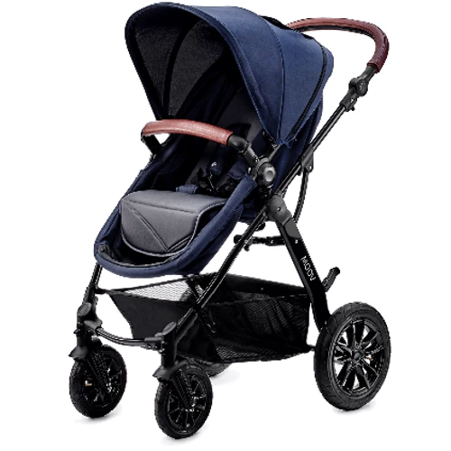 Универсальная коляска 3 в 1 Kinderkraft Moov Navy (KKWMOOVNAV00NC): Возможность установки люльки есть