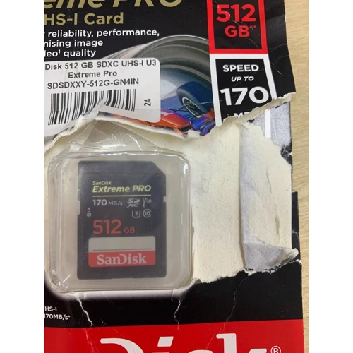 SanDisk 512GB SDXC Class 10 UHS-I U3 V30 Extreme Pro (SDSDXXY-512G-GN4IN) (Карти пам'яті)(78670750)(Stylus Approved) фото 4