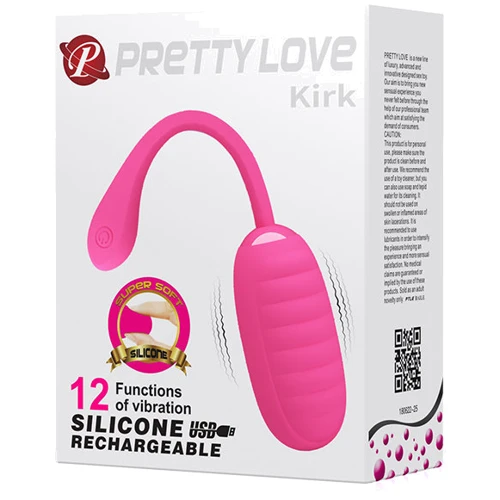 Виброяйцо Pretty Love Kirk Pink