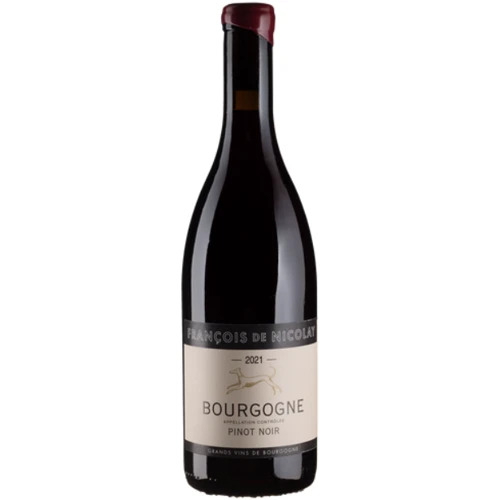Вино Francois de Nicolay Bourgogne Pinot Noir 2021 красное сухое 0.75 л (BWT6801)