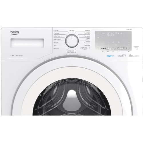 Стиральная машина Beko EWUE8736N: Загрузка белья (стирка), кг 8