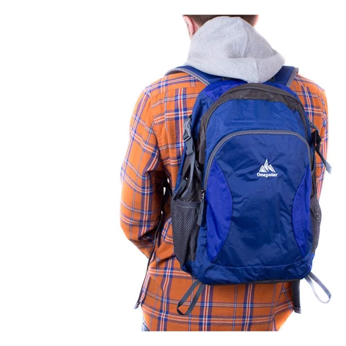 Мужской рюкзак Onepolar синий (W1798-blue): Тип ручки Плечевой ремень, Короткая ручка