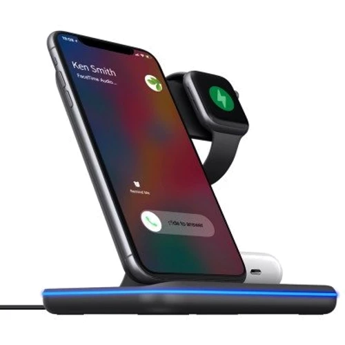 

Gelius Wireless Charger Stand Pro 15W Black (GP-AWC01) for Apple iPhone, Apple Watch