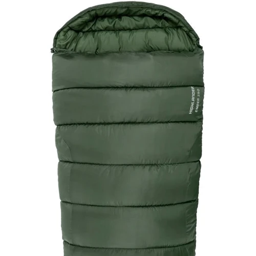 Спальний мішок Спальний мішок Highlander Phoenix 250/-3°C Ember Olive Green Left зелений (SB243-OG): Вага з упаковкою 1.6 кг