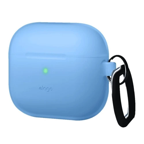 Чехол для наушников Elago Hang Silicone Case Nightglow Blue (EAP3HG-HANG-LUBL) for Apple AirPods 3 фото 1