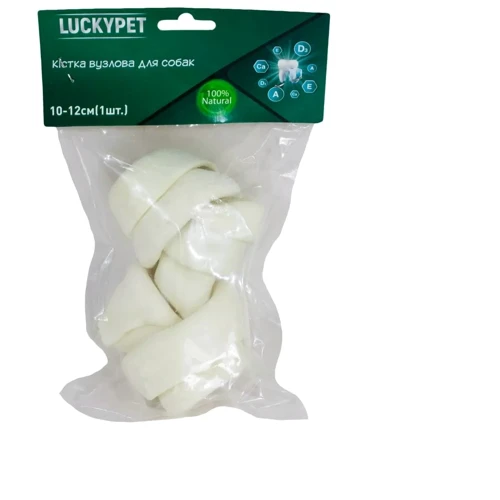 Ласощі Lucky Pet Кістка вузлова №5 10-12 см 1 шт (551993)