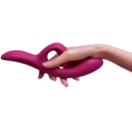 We-Vibe Nova 2 - Універсальний вібратор-кролик зі смарт-керуванням і гнеться вагінальним стимулятором, 21.7х3.9 см, (фіолетовий)