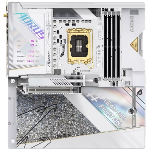 Gigabyte Z790 AORUS XTREME X ICE: Разъемы на плате SATA 3.0, M.2, USB Type-C, USB 3.2 Gen 1