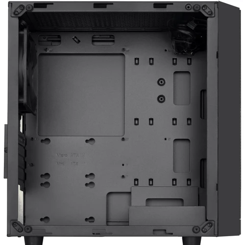 Корпус Silverstone PS15 Black Tempered Glass (SST-PS15B-G) фото 7