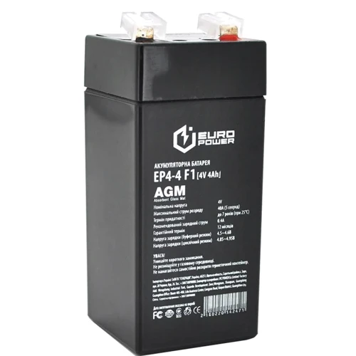 Europower EP4-4F1, 4V-4Ah (EP4-4F1)