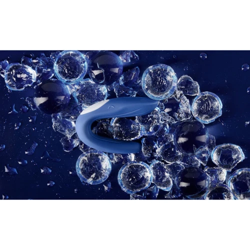Вибратор для пар Satisfyer Double Whale с двумя моторчиками