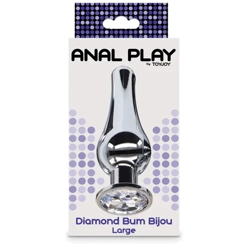 Анальная пробка Toy Joy Large Diamond Bum Bijou