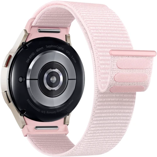 ArmorStandart Nylon Band Light Pink for Samsung Galaxy Watch 7 / FE / 6 / 6 Classic / 5 / 5 Pro / 4 / 4 Classic (ARM86851): Тип Ремешок