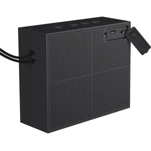 Акустика Baseus E05 Encok Music-cube Wireless Speaker Black (NGE05-01): Колір чорний