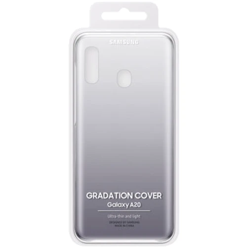Чехол для телефонов Samsung Gradation Cover Black (EF-AA205CBEGRU) for Samsung A205 Galaxy A20 фото 6