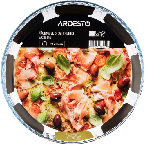 Форма для запекания Ardesto BLACK MARS 27 см (AR2404BG): Диапазон температур, °C -40до+400