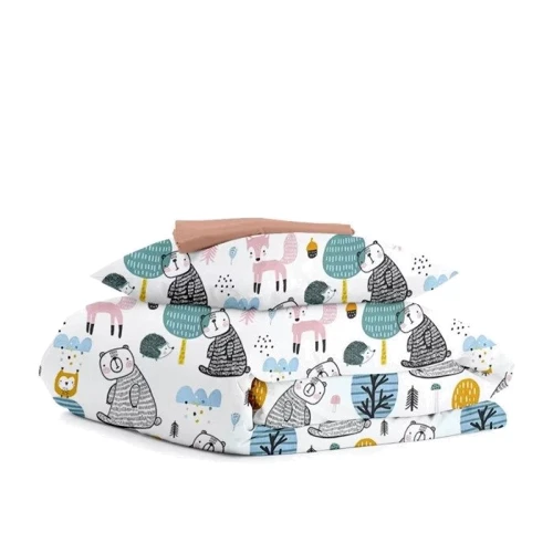 Комплект постельного белья Cosas Animals Forest Brick (4822052068687): Тип постельный комплект