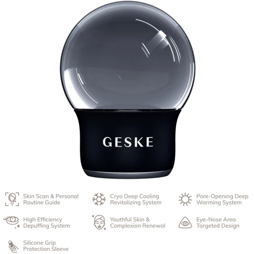 Массажер GESKE Cool&Warm Face and Body Massager 7в1 black