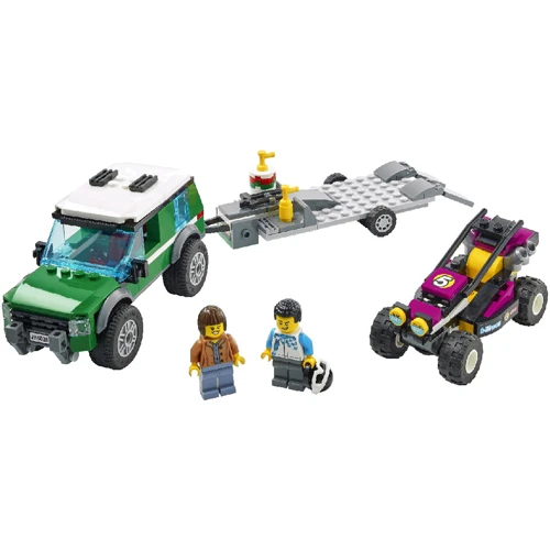 LEGO City Транспортировщик гоночного багги (60288): Количество деталей, шт. 210