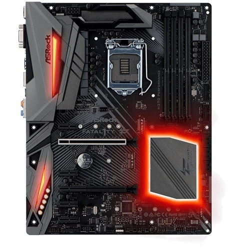 ASROCK H370 PERFORMANCE: Оперативна пам'ять 4xDDR4 2666, до 64 ГБ