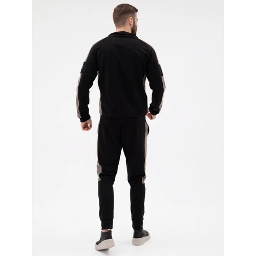 Спортивний костюм ISSA PLUS SG-15 48 чорний / хакі: Склад Хлопок, Полиэстер