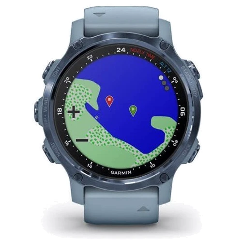 Смарт-часы Garmin Descent Mk2S Mineral Blue with Sea Foam Silicone Band (010-02403-07): Совместимые ОС Android / iOS