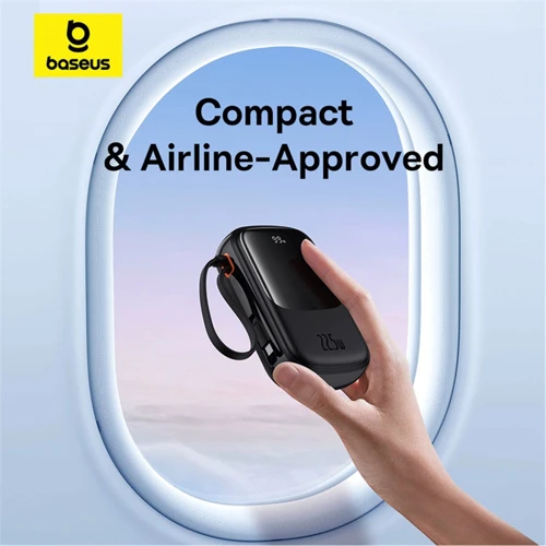 Внешний аккумулятор Baseus Power Bank 20000mAh Qpow Pro FC 22.5W Black (P10067103113-00) фото 16
