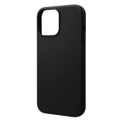 Чехол для iPhone WAVE Premium Leather Edition Case with MagSafe Black for iPhone 13 Pro Max