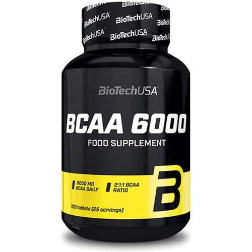Амінокислота для спорту BioTechUSA BCAA 6000 100 tab / 25 servings