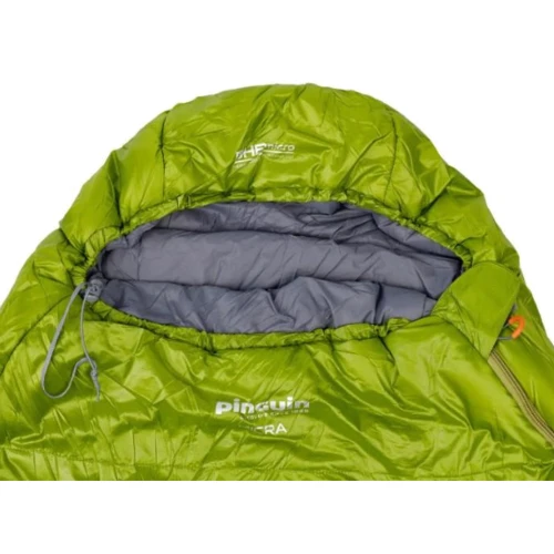 Спальный мешок Pinguin Micra (6/1°C) 185 см - Right Zip Green (PNG 230246) 2020: Ширина в ногах 55 см