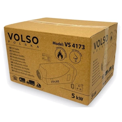 Обогреватель Автономный дизельный обогреватель VOLSO VS 4173 5kw 12v/24v