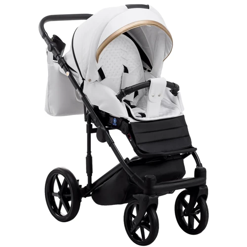 Коляска 2 в 1 Adamex Rimini ECO шкіра 100% RI-200: Ширина шасі 58