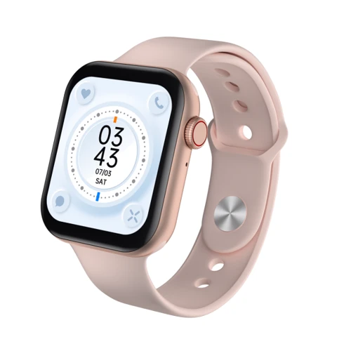 Смарт-часы IWO FK78 Pink-Gold: Совместимые ОС Android / iOS