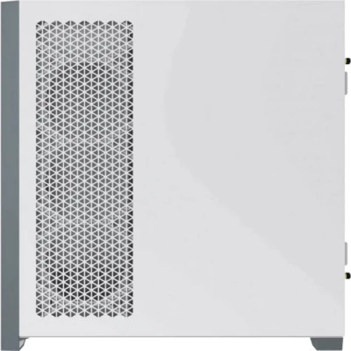 Корпус Corsair 5000D AIRFLOW Tempered Glass White (CC-9011211-WW): Материал передней панели пластик