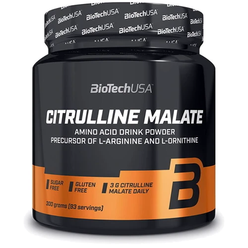 Аминокислота для спорта BioTech Citrulline Malate Powder 300 g /90 servings/ Grapefruit