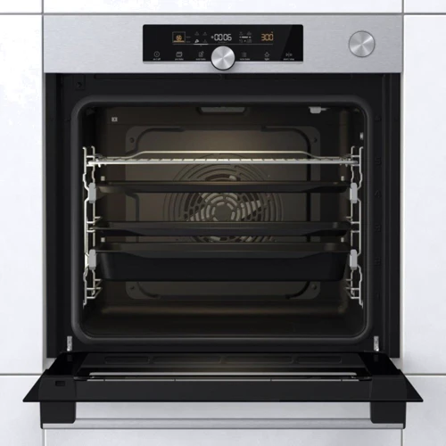 Духовой шкаф электрический Gorenje BSA6747A04X: Функция СВЧ нет