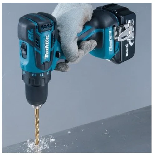 Шуруповерт аккумуляторный Makita BDF459Z: Тип патрона быстрозажимной