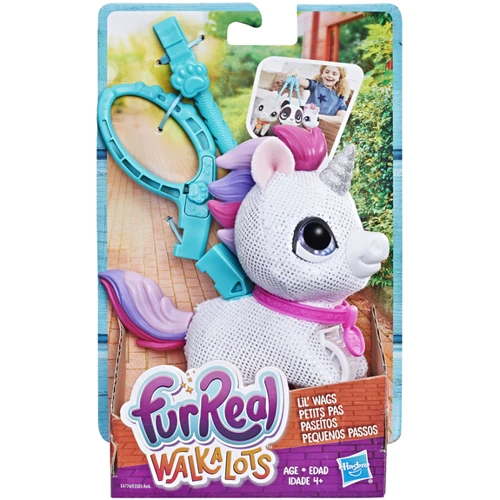 Інтерактивна іграшка Hasbro Furreal Friends маленький вихованець на повідку Єдиноріг WALKALOTS LIL WAGS UNICORN (E3503_E4774): Рекомендований вік від 4 років