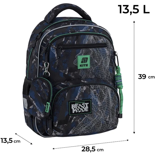 Рюкзак Kite K25-773M-3 Education 773 Beast Mode фото 1