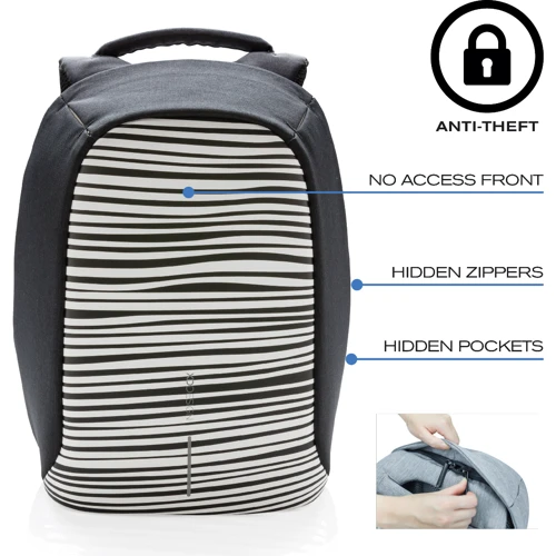 XD Design Bobby Anti-Theft Backpack Zebra (P705.651) for MacBook 13-14" фото 8