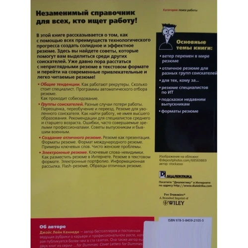 Как составить резюме для чайников, 4-е издание: Производитель Диалектика