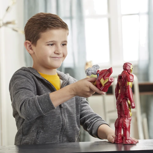 Набор игровой Hasbro Мстители Титан 30 см Железный человек с аксессуарами (E7380) фото 7