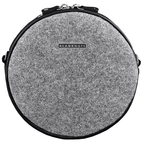 Женская сумка через плечо BlankNote черная (BN-BAG-23-felt-g)