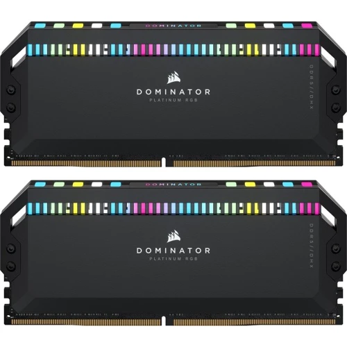 Corsair 64 GB (2x32GB) DDR5 5200 MHz Dominator Platinum RGB (CMT64GX5M2B5200C40)