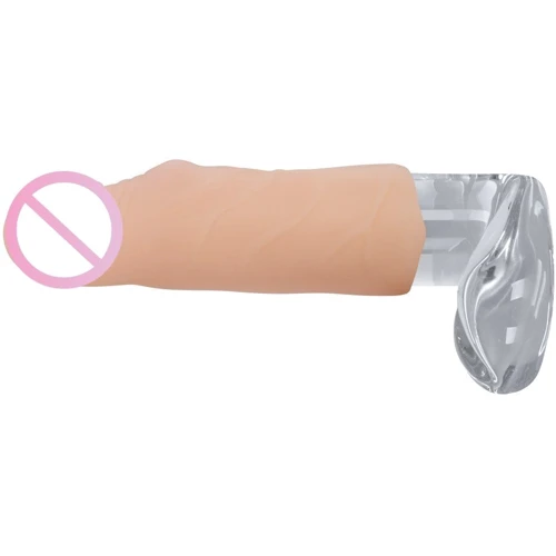 Насадка на член Nature Skin Penis Sleeve