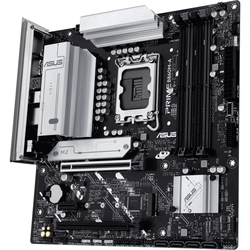 ASUS PRIME B860M-A-CSM UA: Дополнительно Поддержка RAID, Поддержка UEFI, Радиатор на VRM