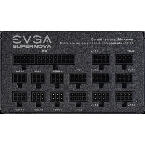 Блок живлення EVGA SuperNova 1200 P2 (220-P2-1200-X1): ККД,% 92