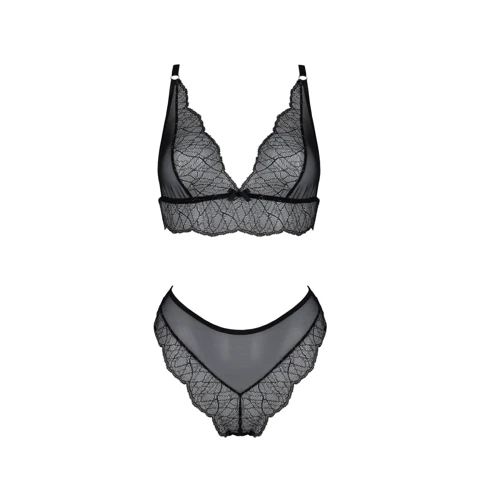 Комплект белья Passion Amberly Set 6XL/7XL black