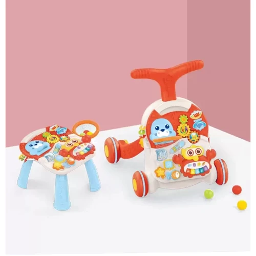 Ігрова каталка-ходунки Limo Toy HB 0008 (Червоний) фото 5