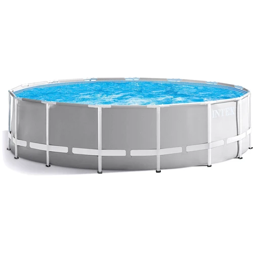 Каркасный бассейн Intex 26756, 610 х 132 см (5 678 л/ч, лестница, тент, подстилка) фото 1